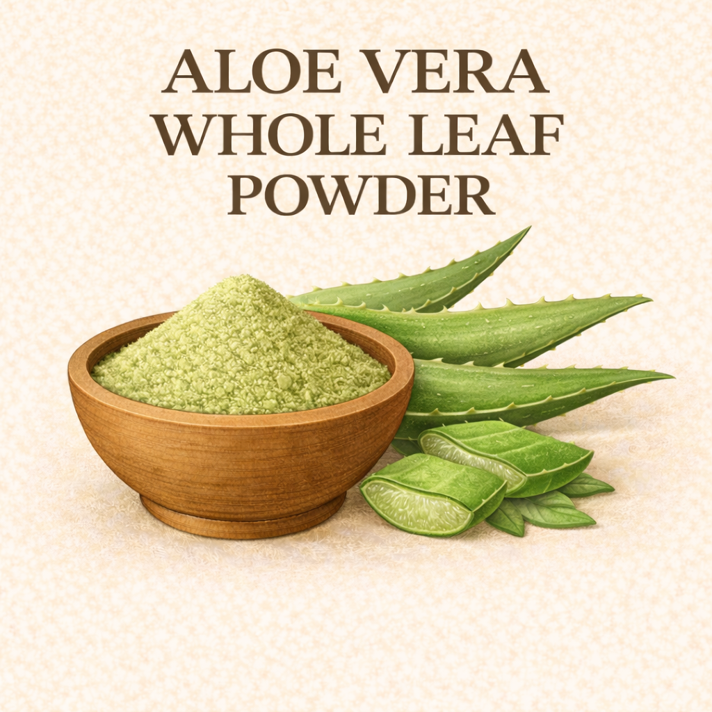 ALOE VERA WHOLE LEAF POWDER PURE - 100gms