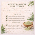 ALOE VERA WHOLE LEAF POWDER PURE - 100gms