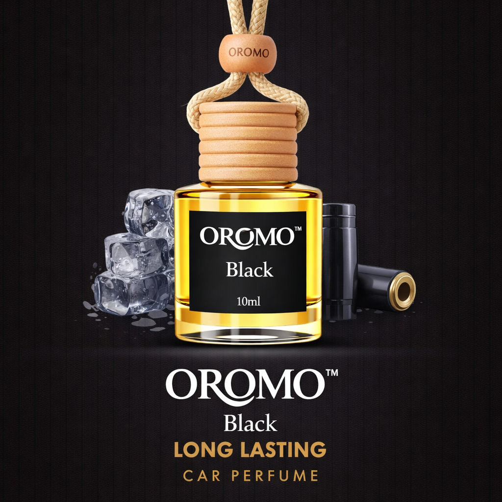 BLACK 10ML CAR HANGING DIFFUSER WITH 30ML REFILL