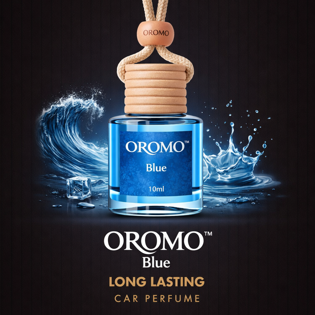 BLUE 10ML CAR HANGING DIFFUSER WITH 30ML REFILL