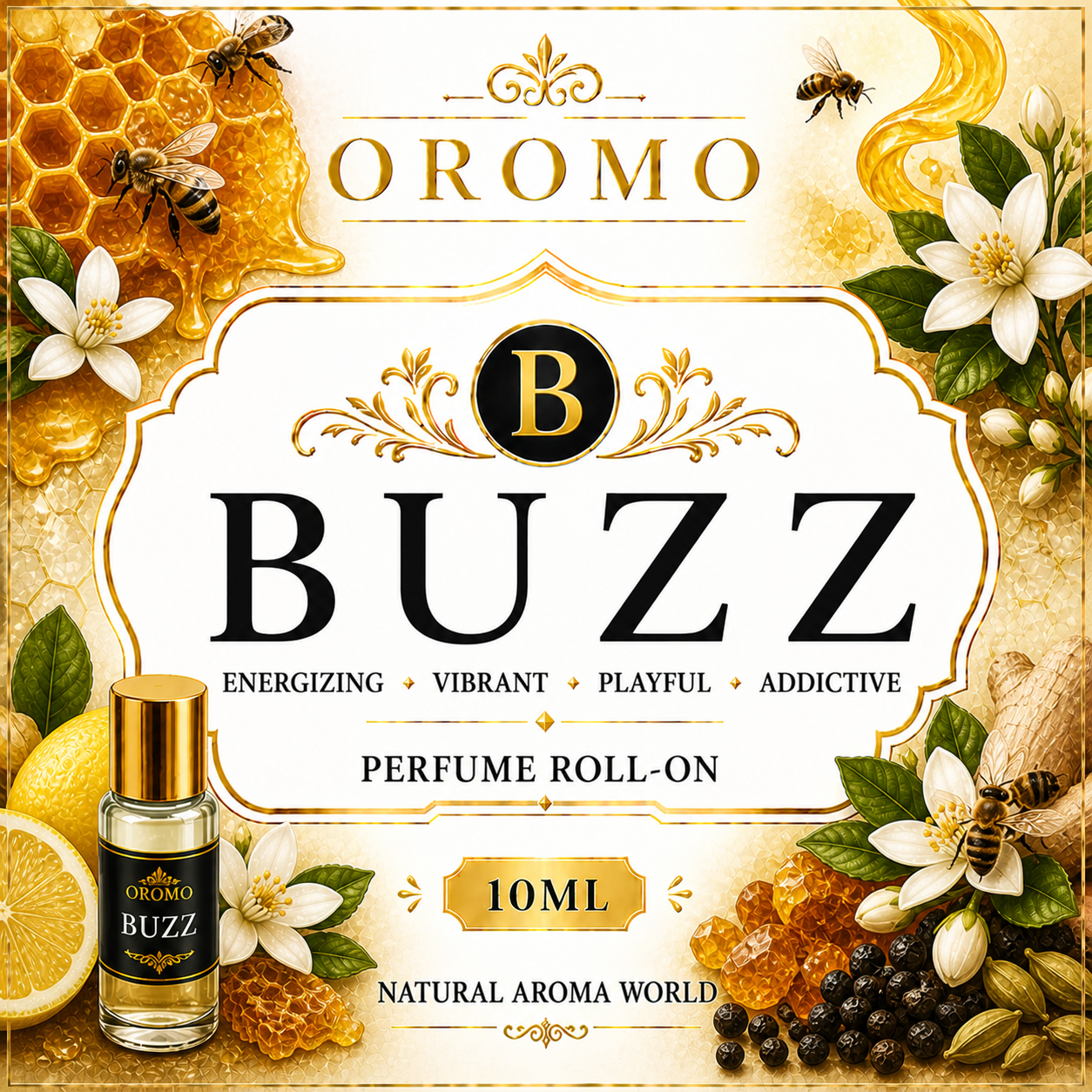 BUZZ PERFUME ROLLON-10ML