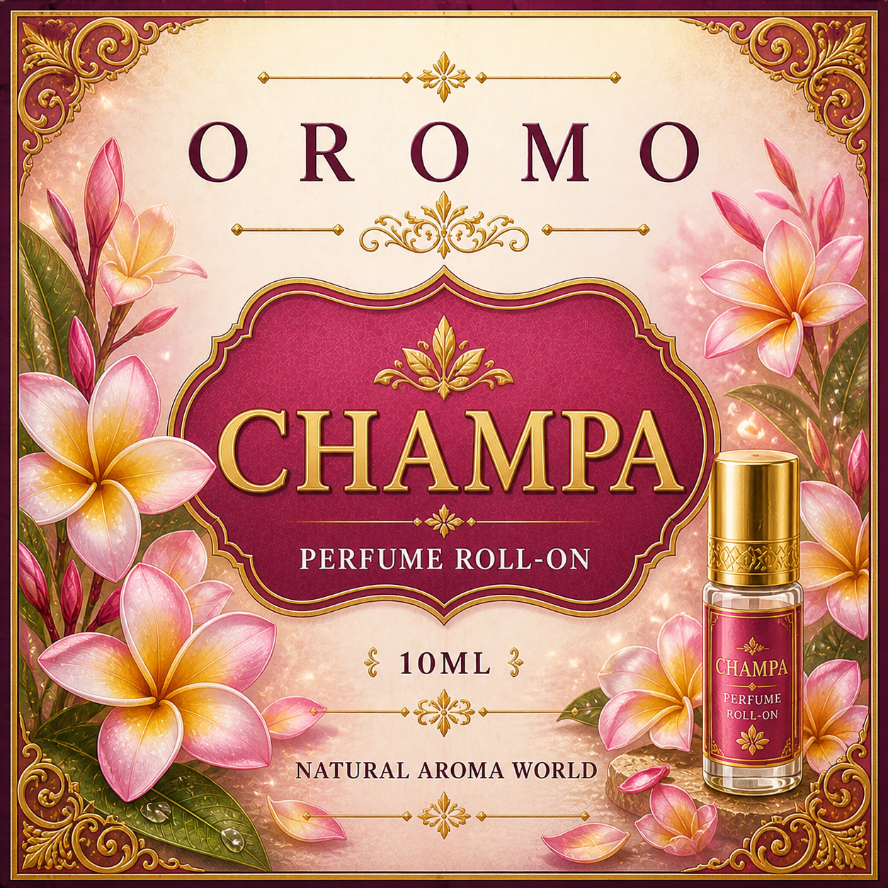 CHAMPA PERFUME ROLLON-10ML