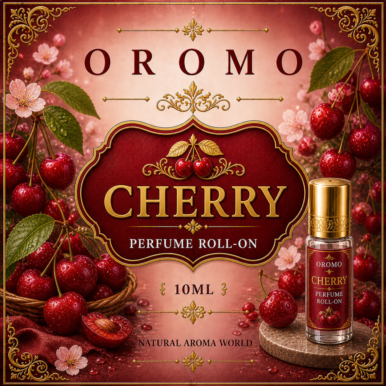 CHERRY PERFUME ROLLON-10ML
