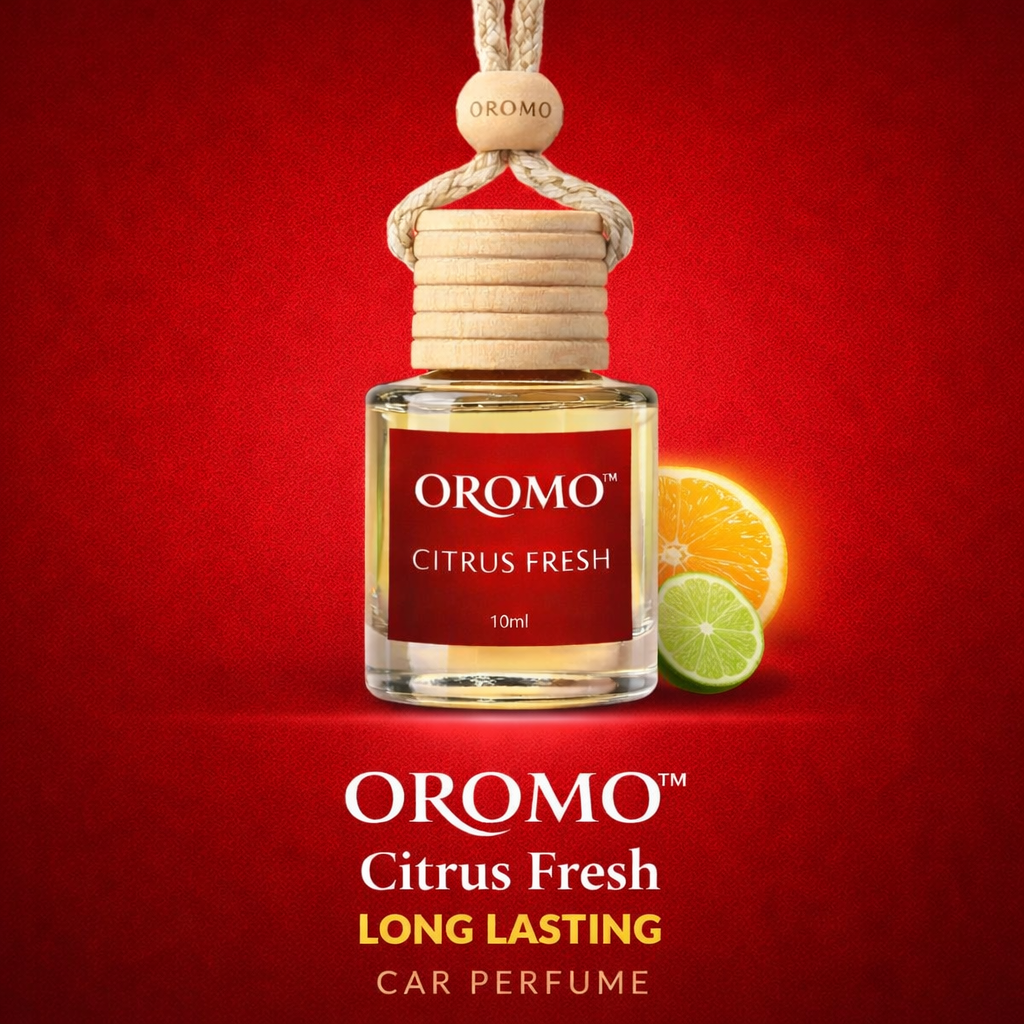 CITRUS FRESH 10ML CAR HANGING DIFFUSER WITH 30ML REFIL