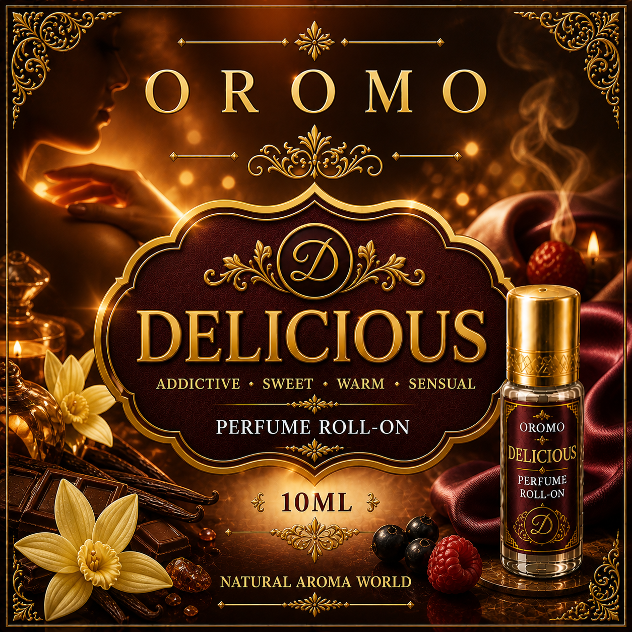 DELICIOUS PERFUME ROLLON 10ML