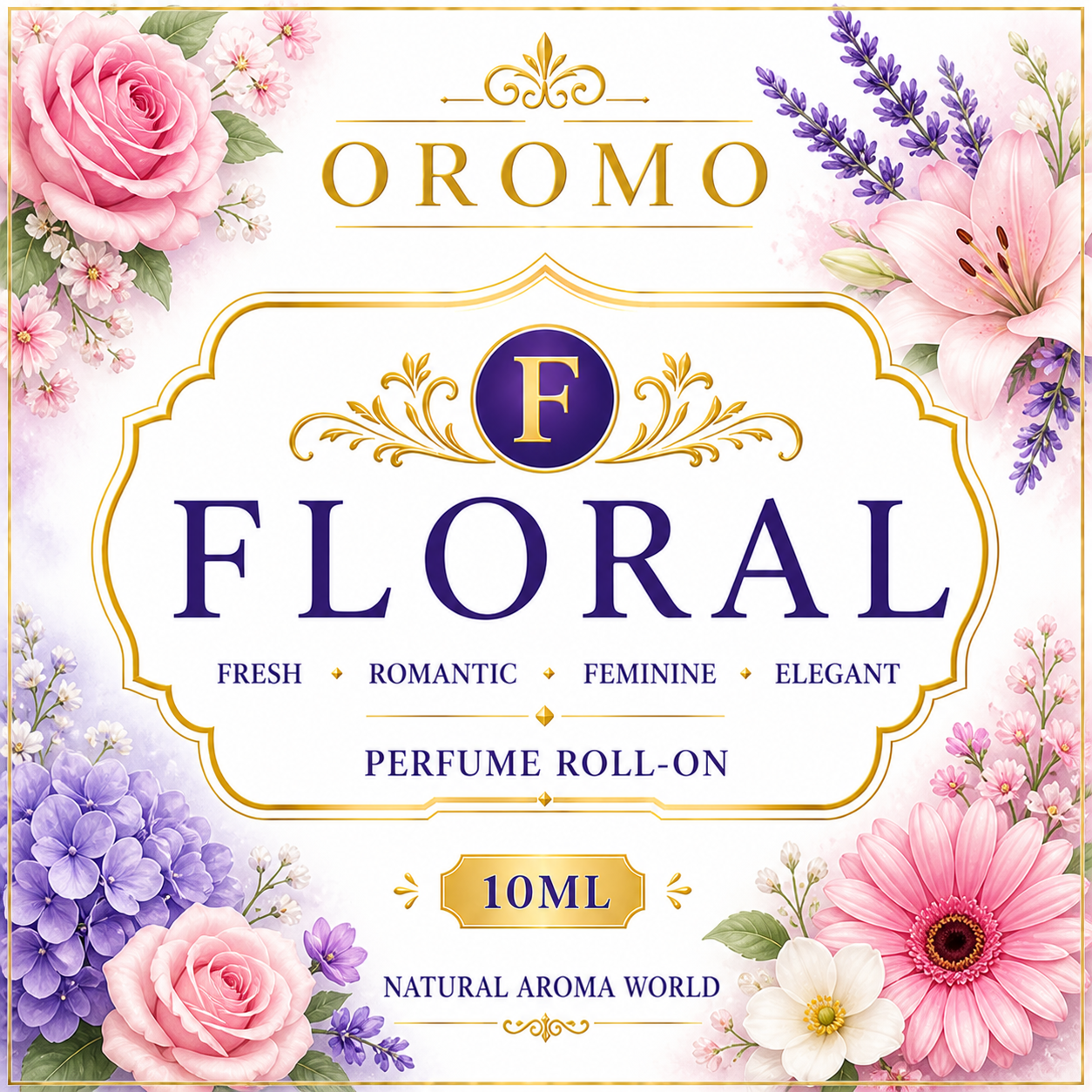 FLORAL PERFUME ROLLON-10ML