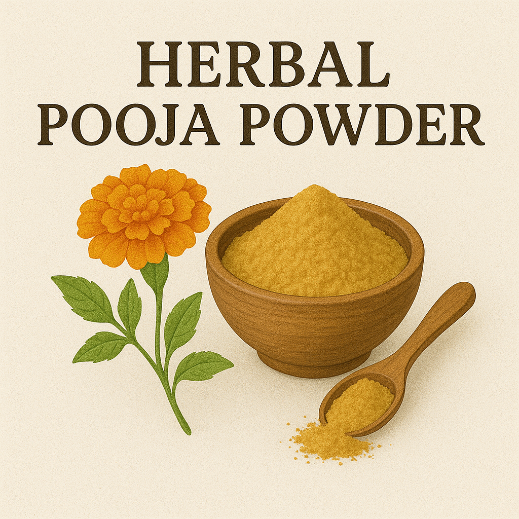 PREMIUM HERBAL POOJA POWDER PURE - 500gms