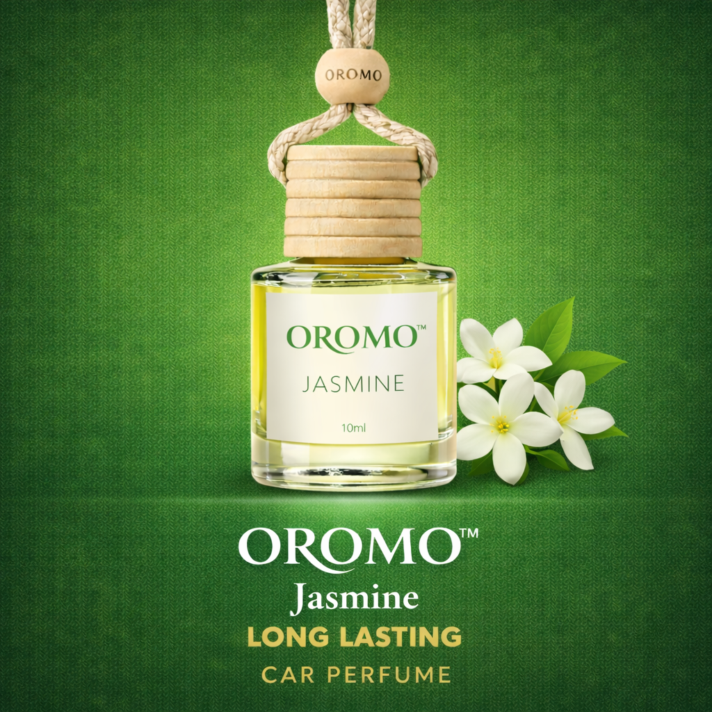 JASMINE 10ML CAR HANGING DIFFUSER WITH 30ML REFILL