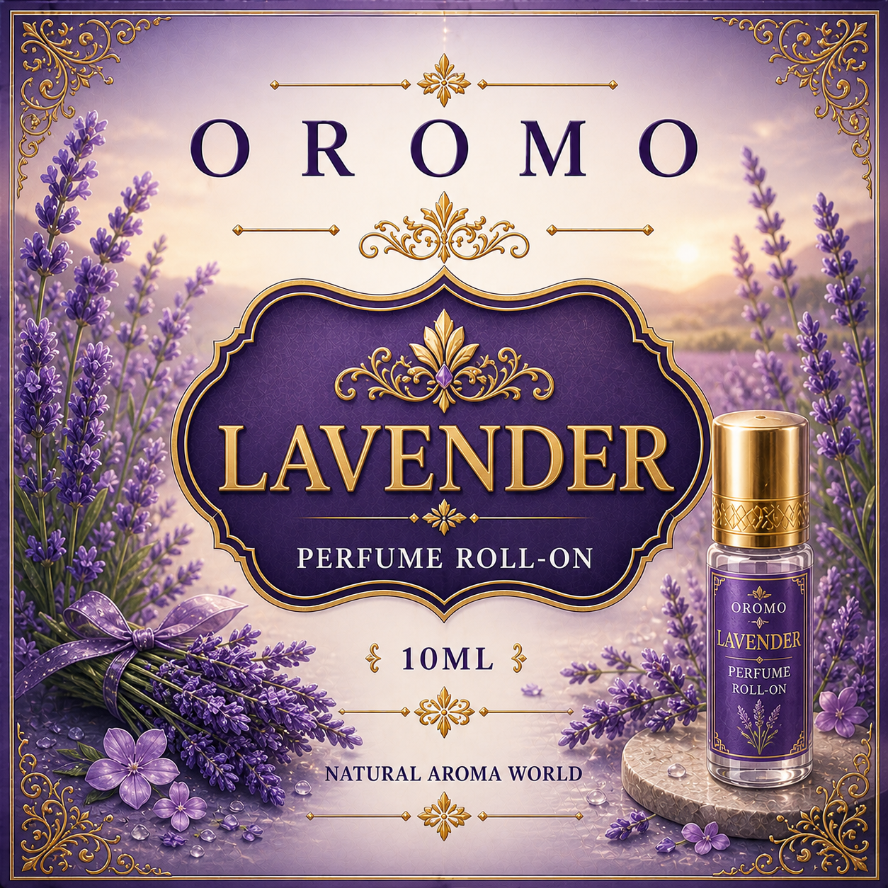 LAVENDER PERFUME ROLLON-10ML