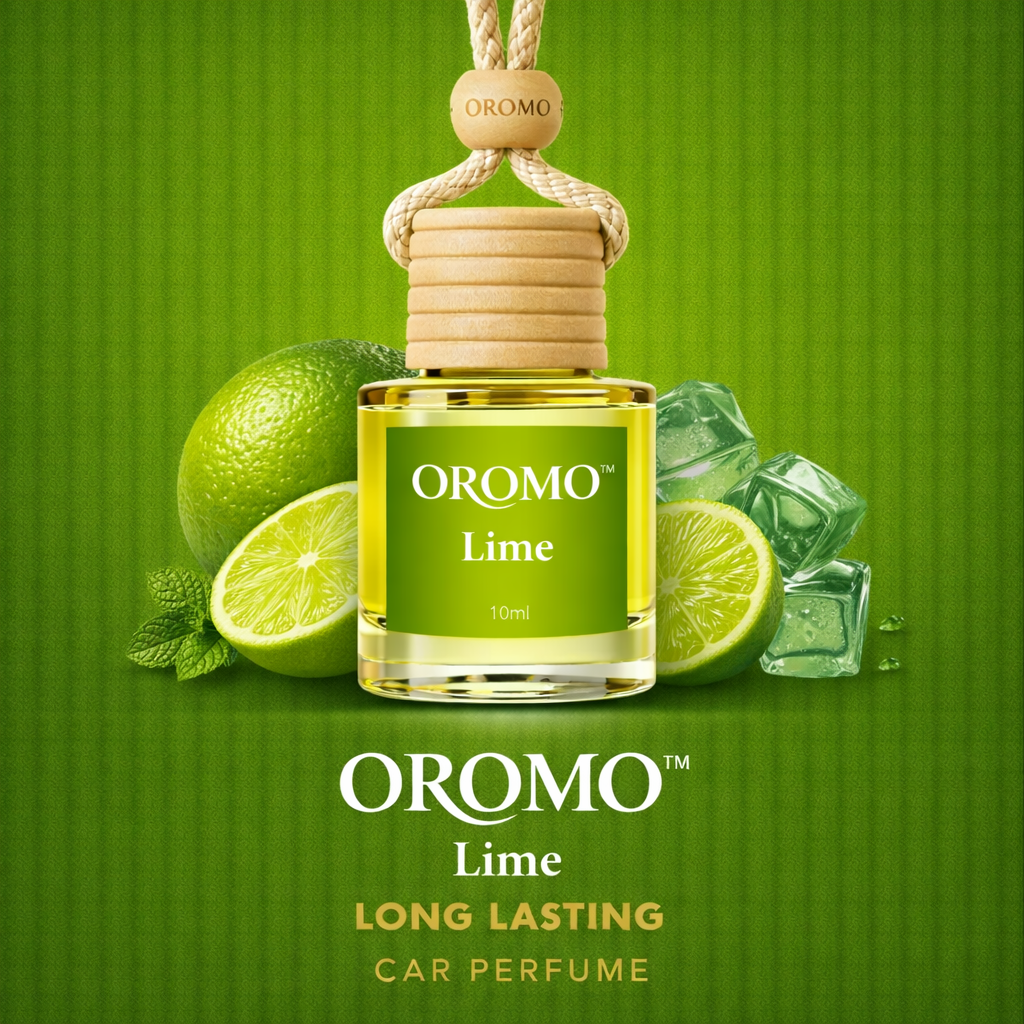 LIME 10ML CAR HANGING DIFFUSER WITH 30ML REFILL
