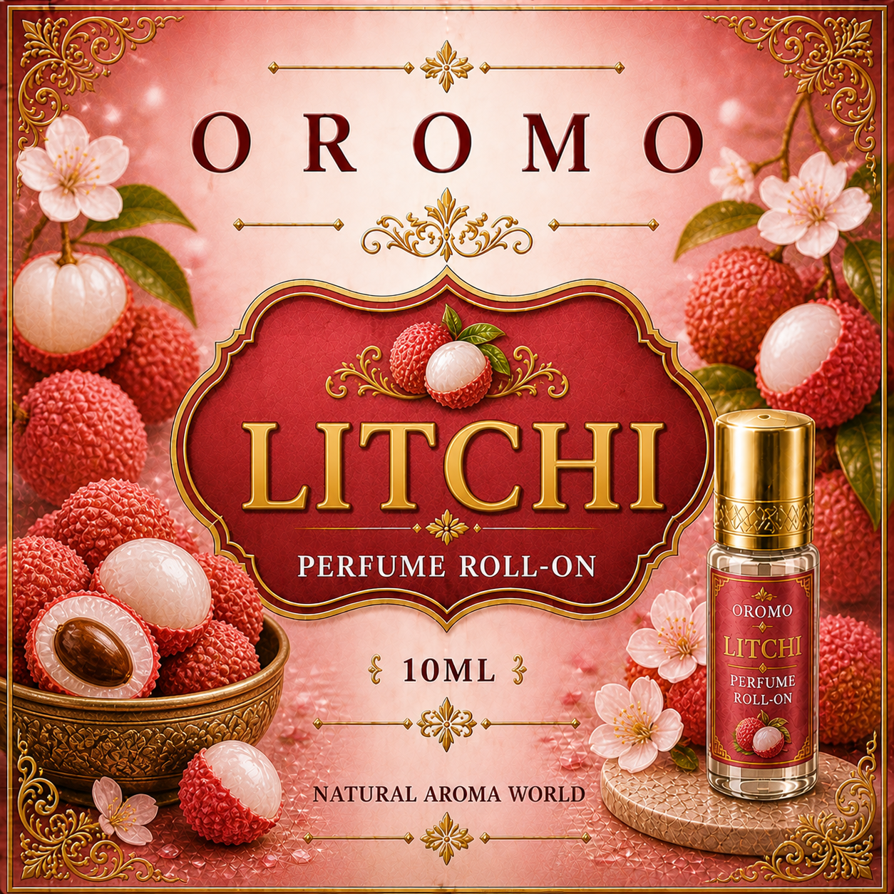 LITCHI PERFUME ROLLON-10ML