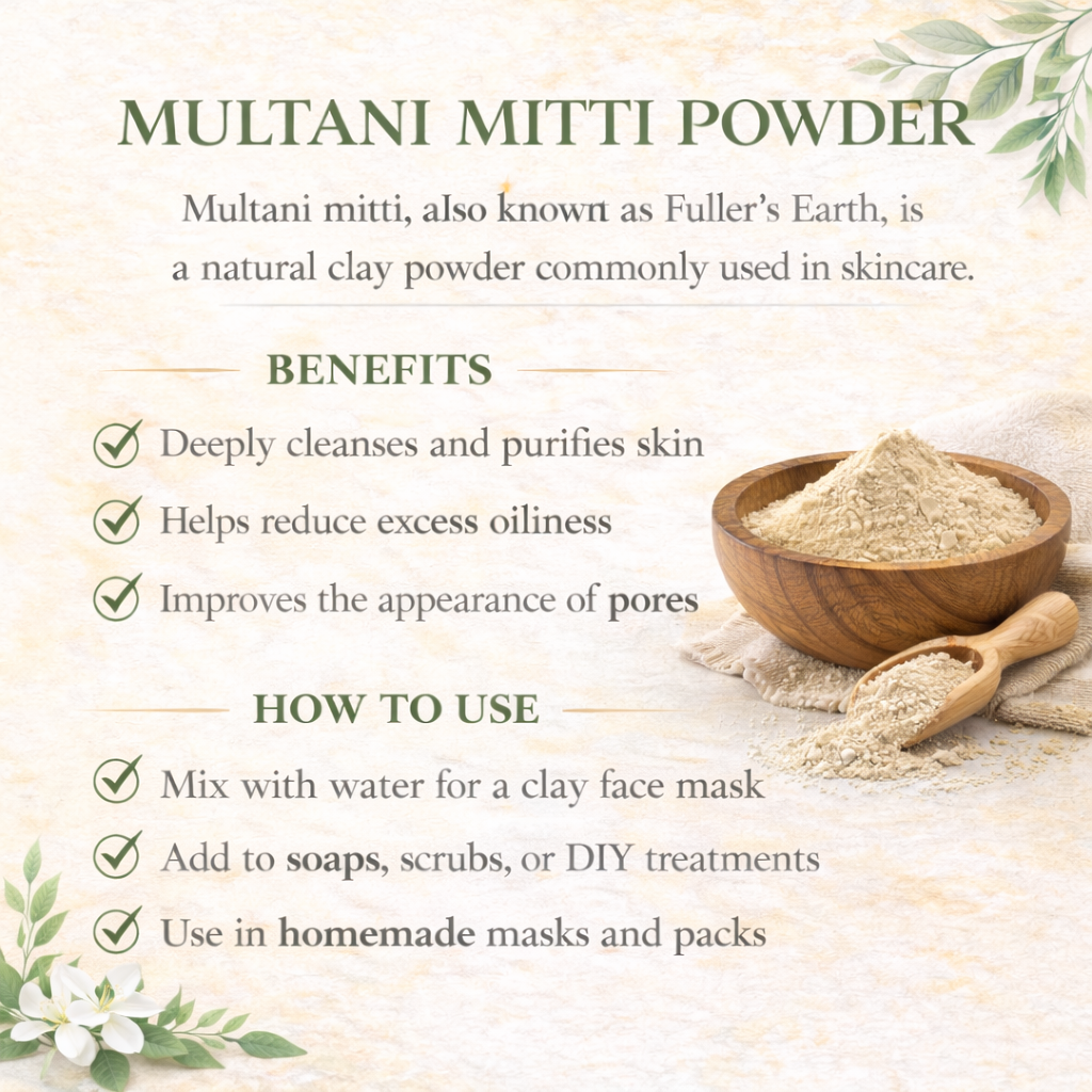 MULTANI MITTI PURE - 1 kg