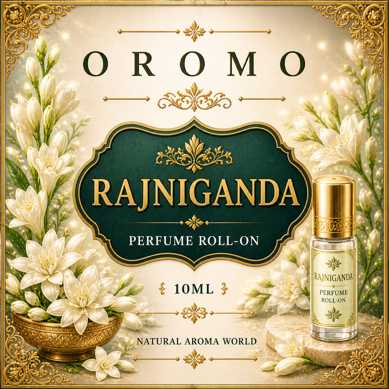 RAJNIGANDA PERFUME ROLLON-10ML