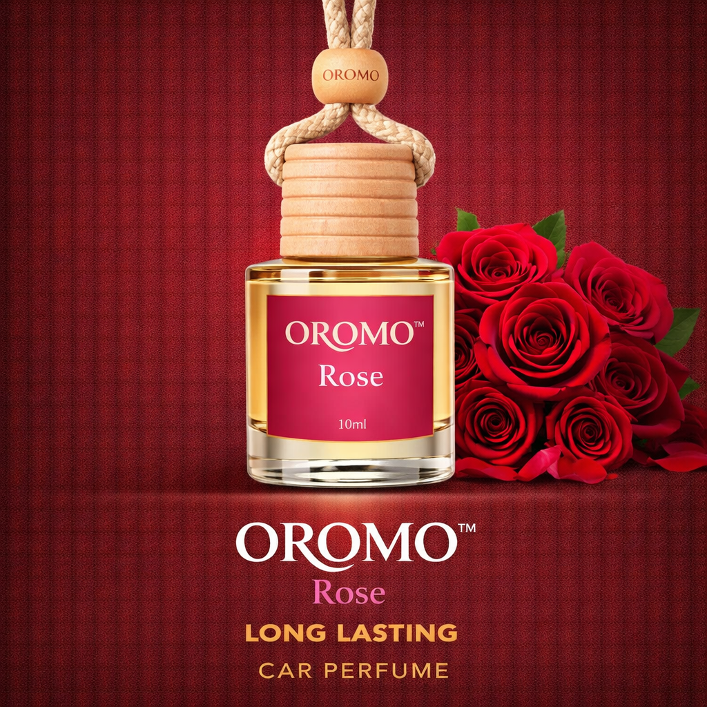 ROSE 10ML CAR HANGING DIFFUSER WITH 30ML REFILL