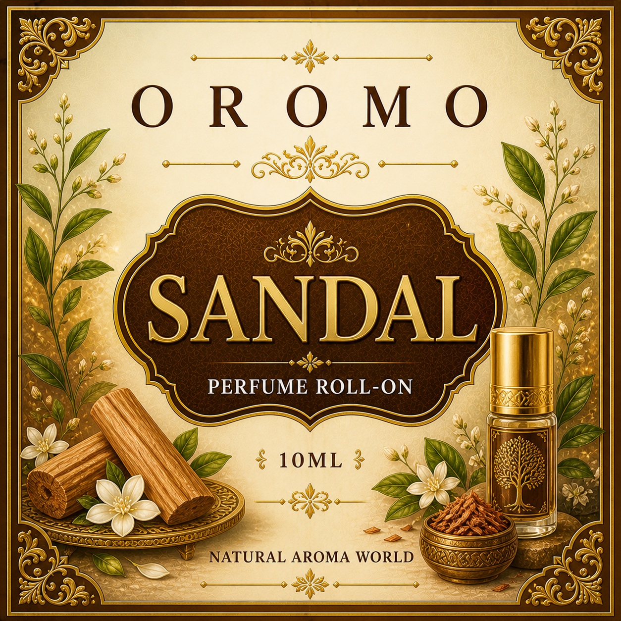 SANDAL PERFUME ROLLON-10ML
