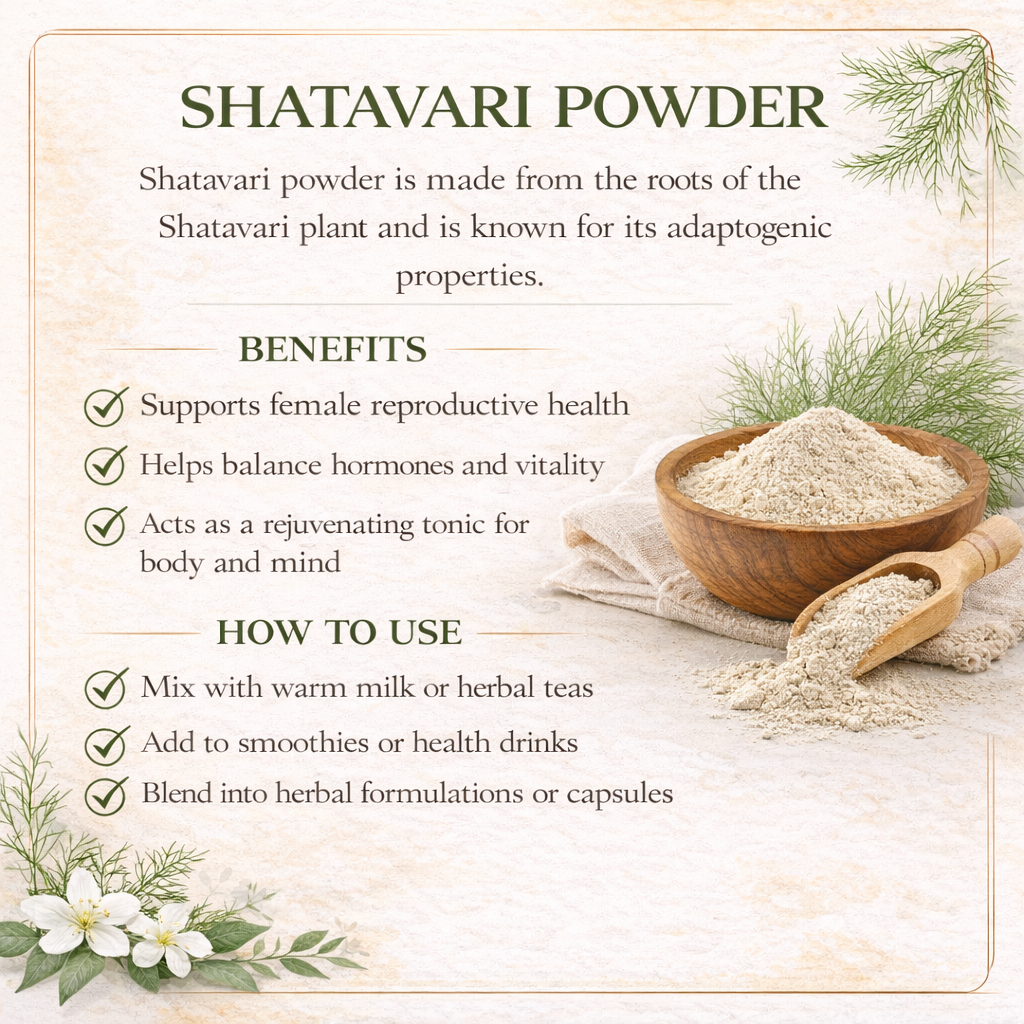 SHATAVARI POWDER PURE - 500gms