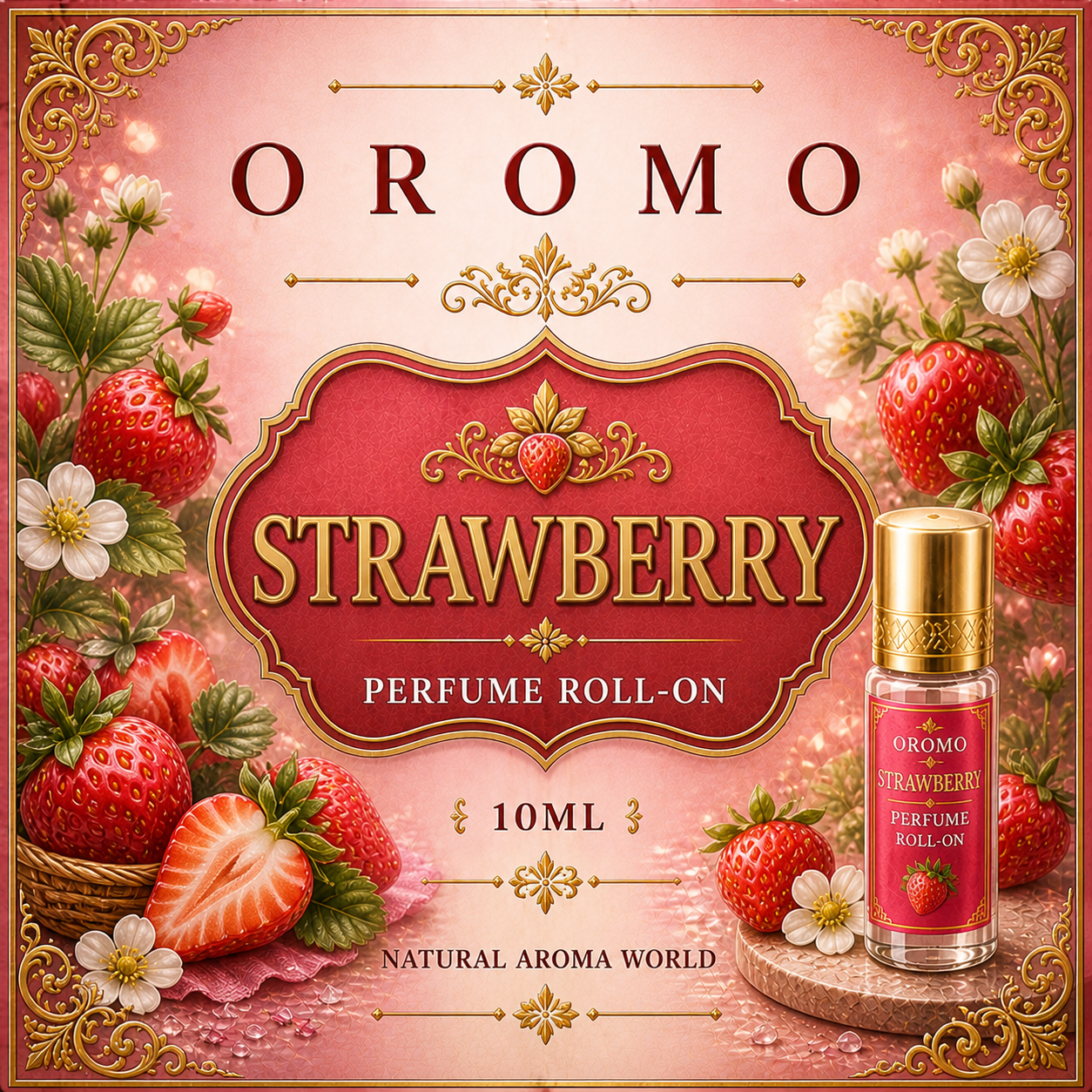 STRAWBERRY PERFUME ROLLON-10ML