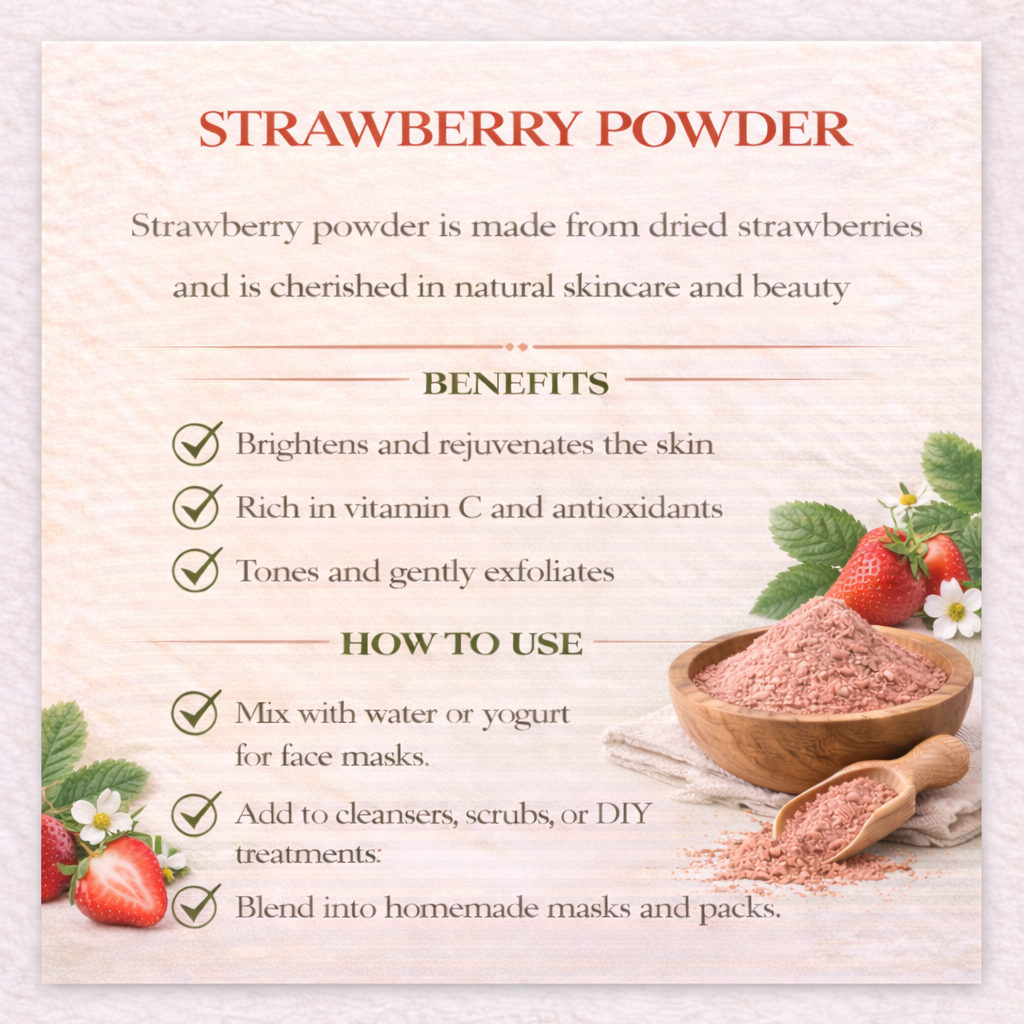 STRAWBERRY POWDER PURE - 500gms