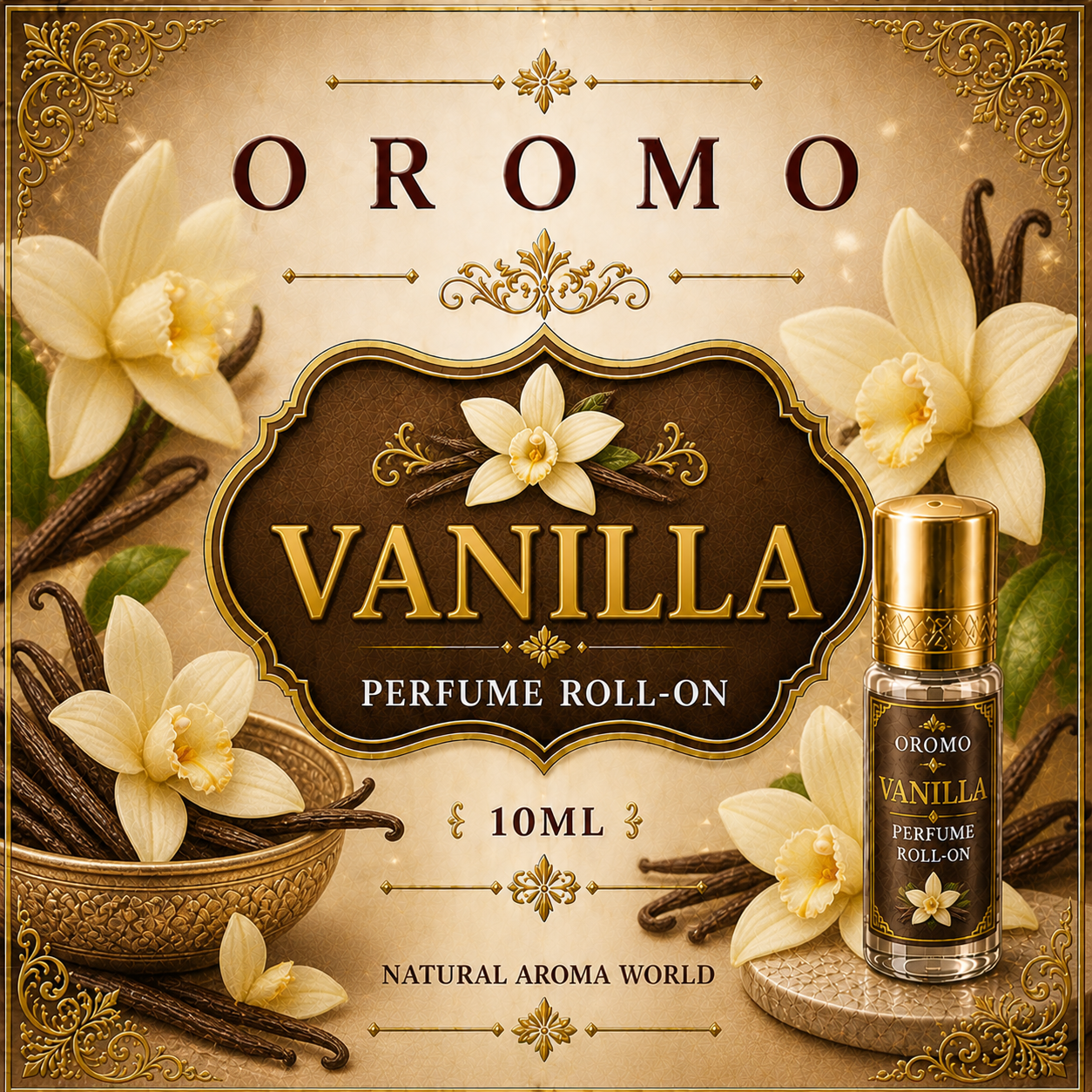 VANILLA PERFUME ROLLON-10ML